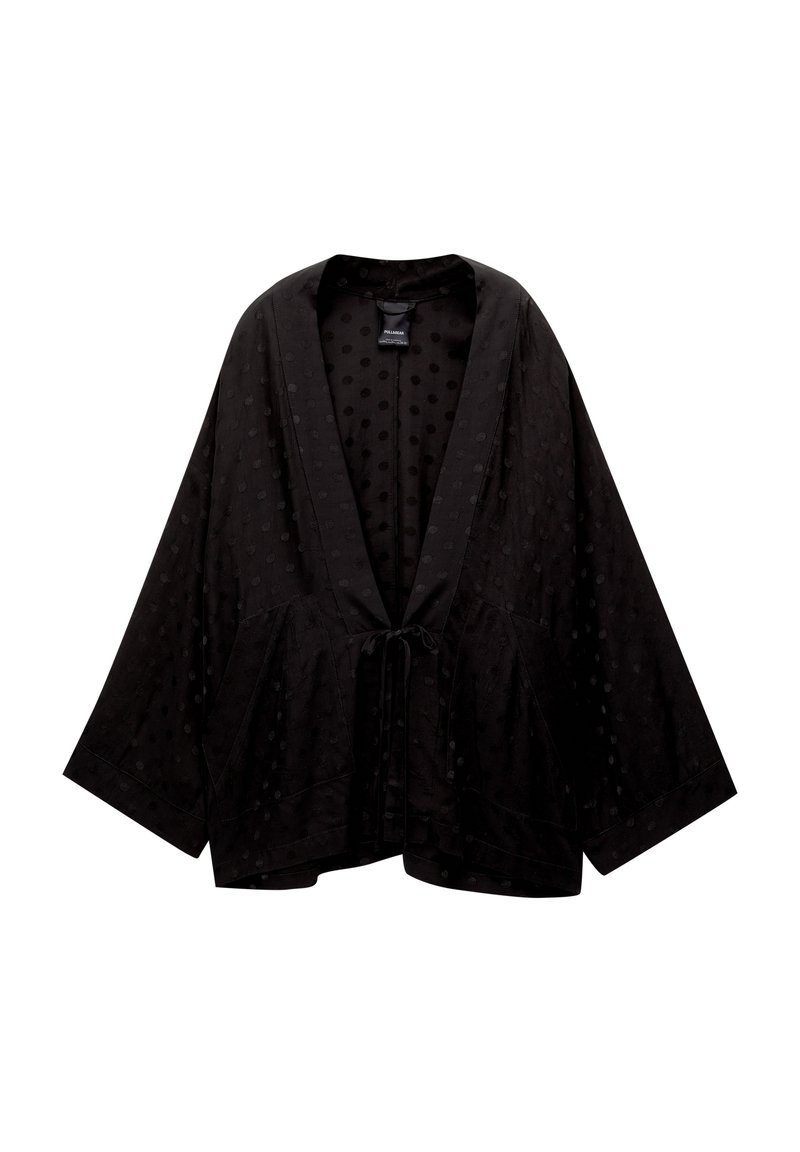 PULL&BEAR Lichte jas zwart