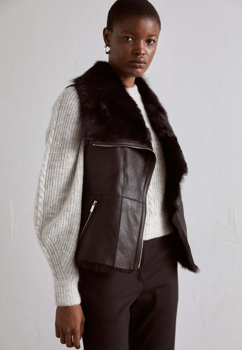 STUDIO ID PHILIPPA VEST Veste black silky/sort Zalando.dk