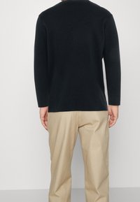 KnowledgeCotton Apparel Strickpullover - dark blue