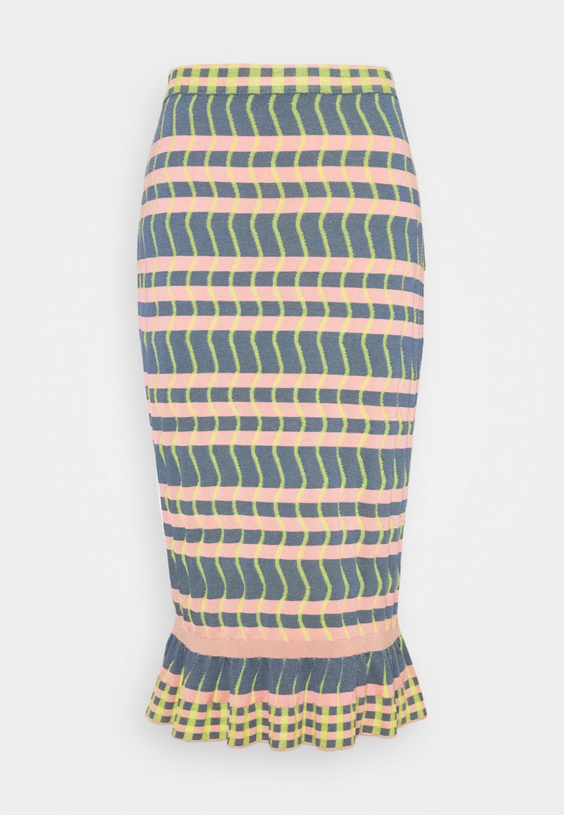 Diane von Furstenberg Kokerrok meerkleurig