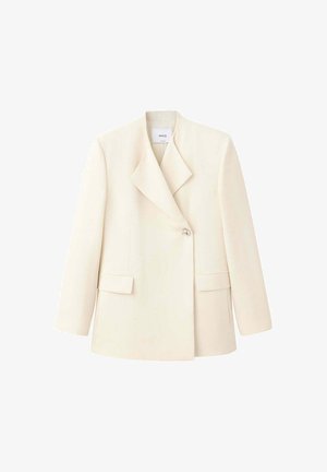 Mango, ADULT - Short coat - vanilla