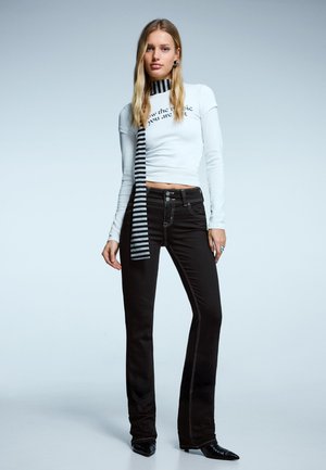 Jeans Bootcut - mottled dark grey