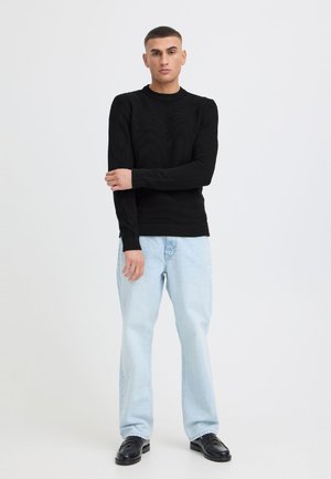 Solid, SDVALENCIA FINE KNIT - Striktrøje - black