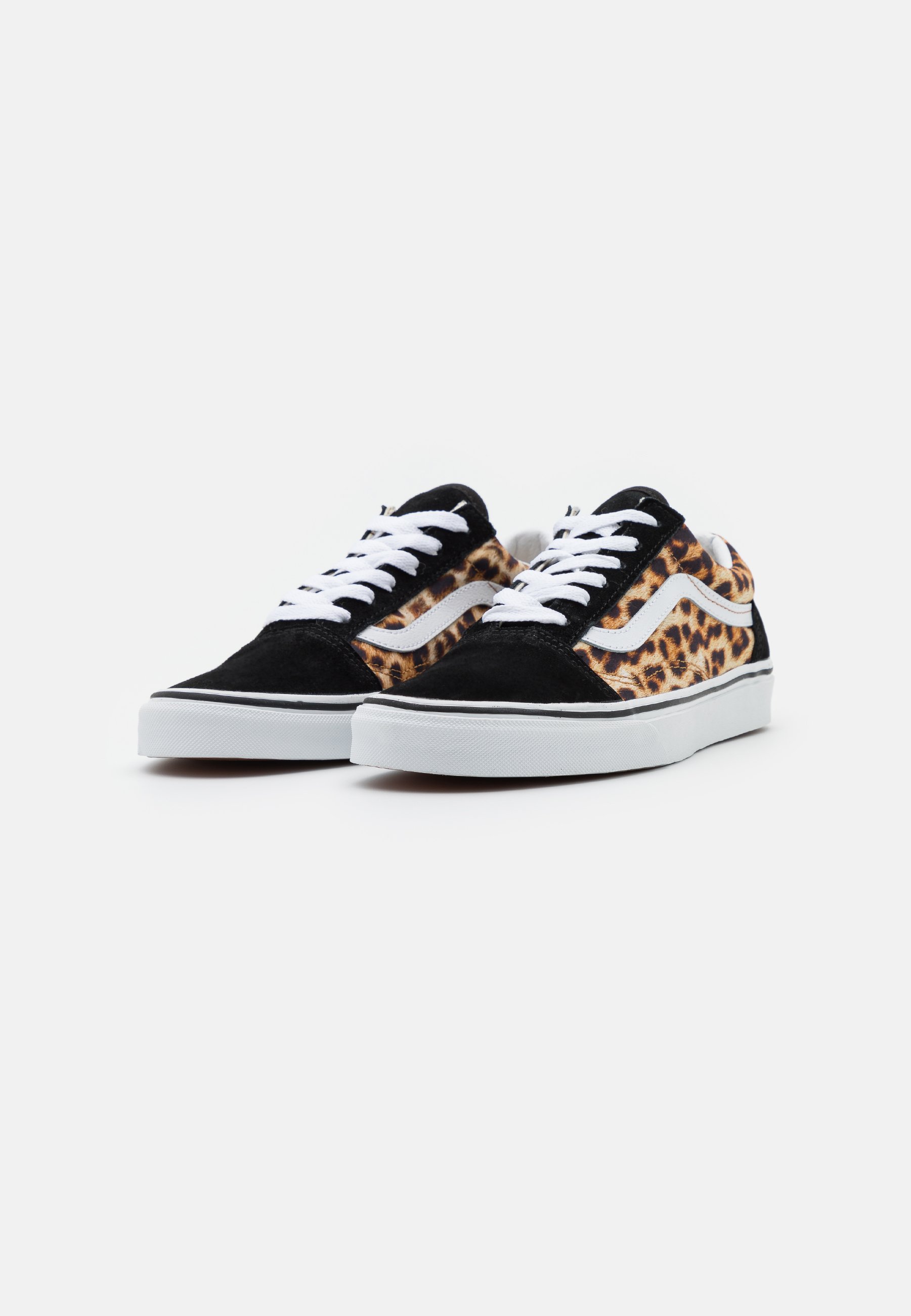 Vans UA OLD SKOOL - Sneakers laag - black/true white/zwart - Zalando.nl