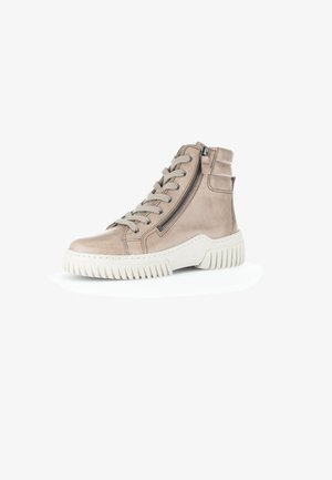 Gabor, Lace-up ankle boots - beige
