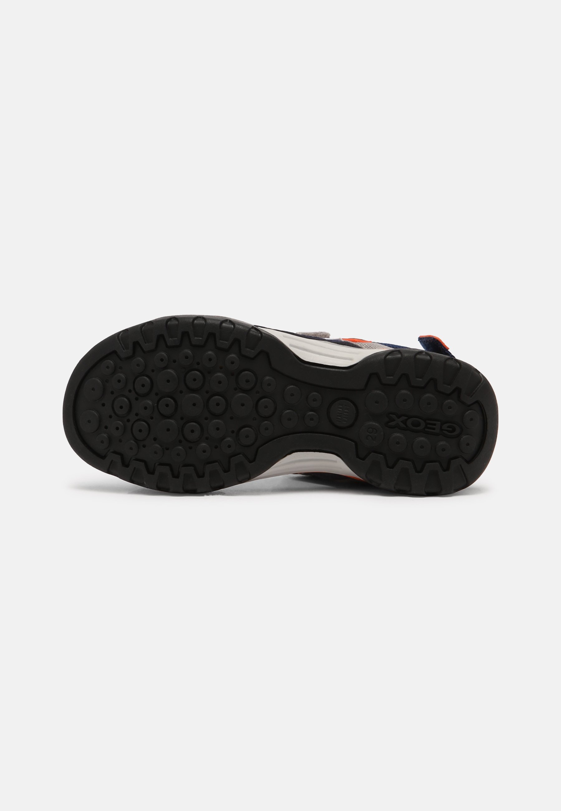 Geox BOREALIS - Walking sandals - navy/orange/dark blue - Zalando.co.uk