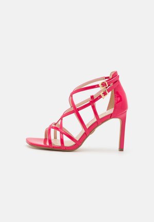 BLAIR CAGE VEGAN - High Heel Sandalette - berry