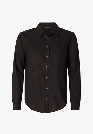 BASE LEVEL CURVY YAELLA - Overhemdblouse - black