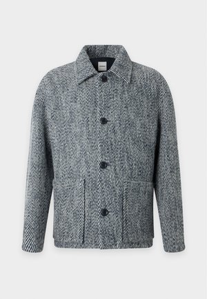 sandro, WORKER - Veste mi-saison - marine/blanc
