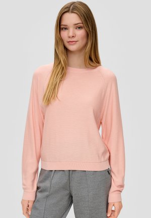 QS Strickpullover - papaya