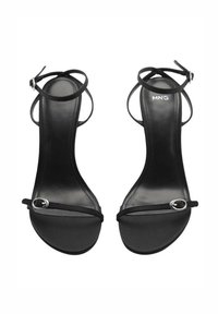 Mango Sandali con tacco - black