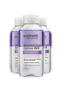 Garnier - STRUCCANTE OCCHI EXPRESS 2IN1, ADATTO ANCHE AL MAKE UP WATERPROOF, 125 ML - 3 PACK - Struccante - trasparente Immagine in miniatura 1