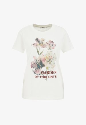 WE Fashion Tričko s potlačou - off white