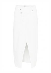 TampaMW Wrap Long - Gonna di jeans - white wash