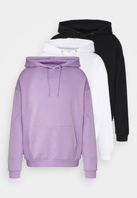 UNISEX 3PACK - Mikina s kapucí - lilac