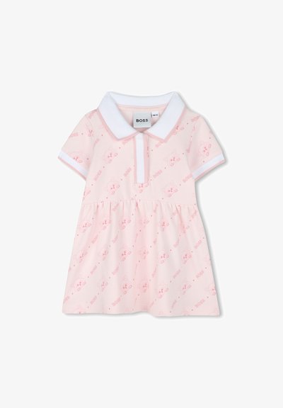 BABY SHORT SLEEVED DRESS - Robe de jour - pink pale