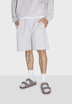 Kaotiko KANYE UNISEX - Šortky - light grey