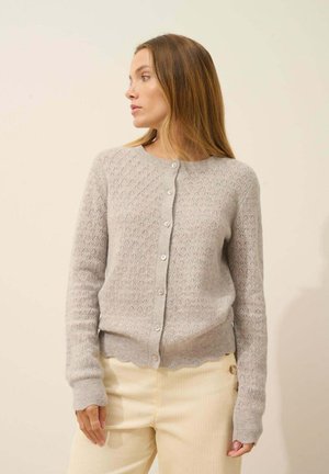 CIMBA ROUND NECK  - Chaqueta de punto - light heather grey