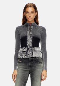 Diesel - Strickjacke - dark grey Thumbnail-Bild 1