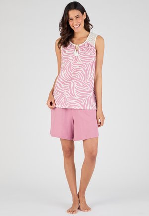 SET - Pyjama - rose animalier