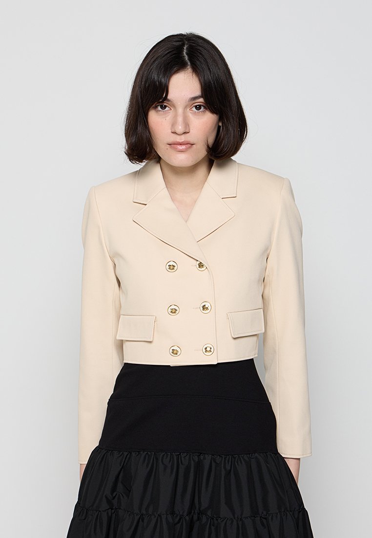 sandro Blazer zandkleur sandro Blazer zandkleur