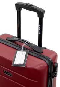 WITTCHEN SMALL SUITCASE WITH LUGGAGE TAG FROM ABS - Trolley - red
