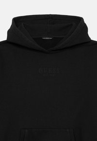 Guess JUNIOR CORE OVERSIZE HOODED ACTIVE - Hoodie - jet black