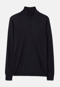 KIYAN QUARTER ZIP - Pulover - dark grey melange