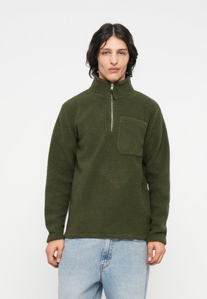 LARRY REGULAR FIT - Polárpulóver - forest night