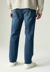 Next Authentic Stretch - Straight leg -farkut - blue