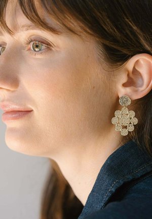 Saunier, Boucles d'oreilles - gold-coloured