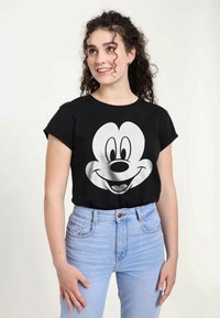 Disney DISNEY CLASSIC MICKEY BIG FACE MICKEY - T-shirt z nadrukiem
