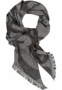 FRAAS FLORAL BIAS CUT CASHMINK - Schal - poppy seed