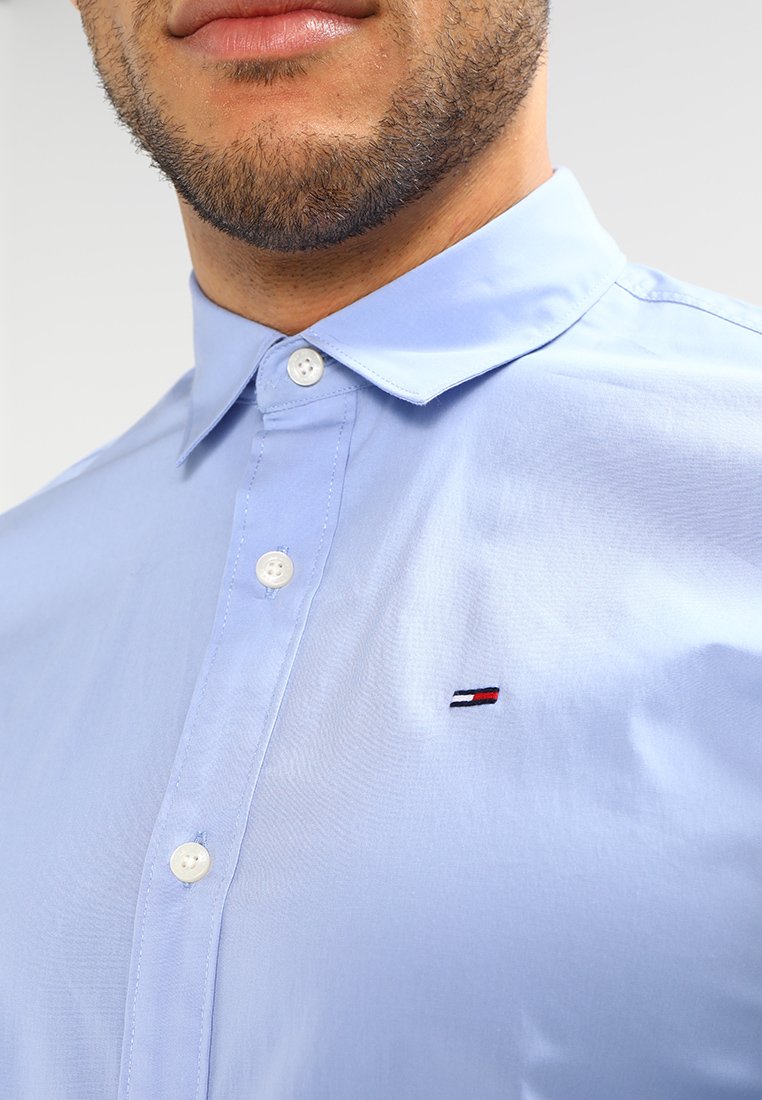 Tommy Jeans ORIGINAL STRETCH - Shirt - lavender lustre/light blue -  Zalando.de