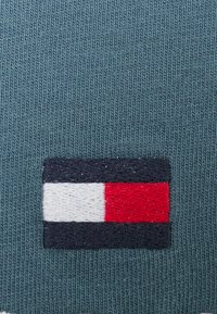 Tommy Hilfiger TOMMY LOGO TEE - T-shirt estampada - charcoal blue