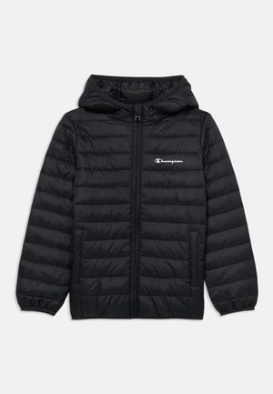 OUTDOOR LIGHT HOODED JACKET - Overgangsjakke - black