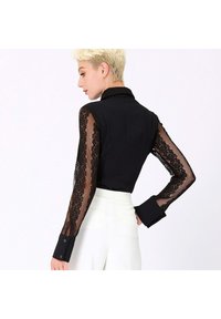 Smart and Joy AJUSTÉ À MANCHES LONGUES - Chemisier - noir