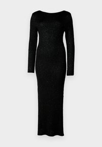 SLFJOSIE ANKLE SEQUINS DRESS - Pulóverruha - black