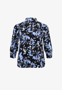 Niet geselecteerd, black blue graphic strokes