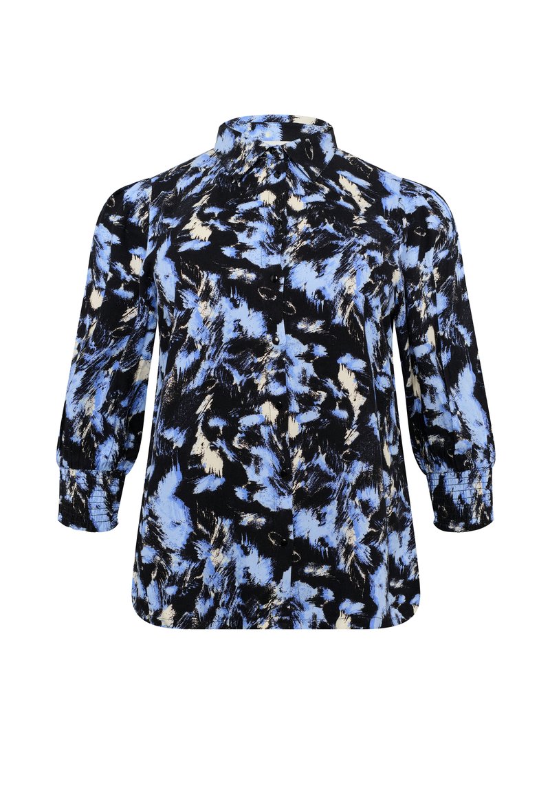 Kaffe Curve Overhemdblouse blauw