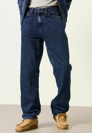 FatFace, RELAXED STRAIGHT FIT CANVAS WEAVE JEANS - Straight leg jeans - indigo blue