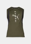 HYROX ALWAYS ON CLOUDSPUN TANK - Viršus - dark olive