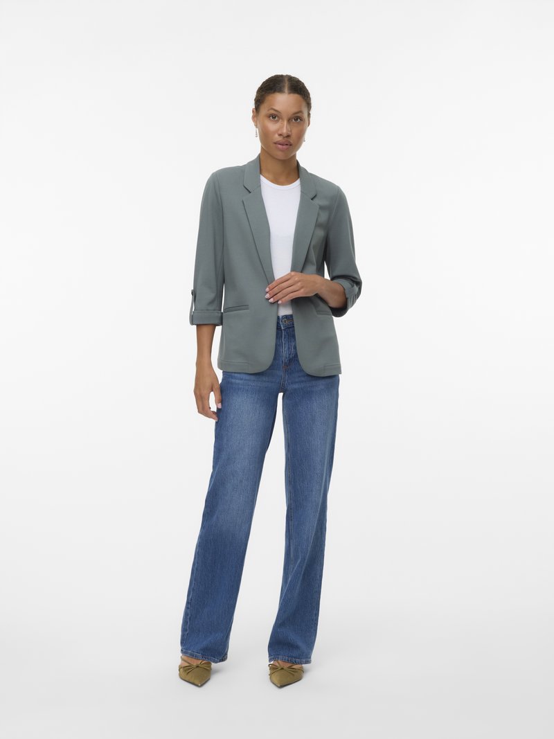 Vero Moda VMEVA Blazer balsam green/mottled light green Zalando