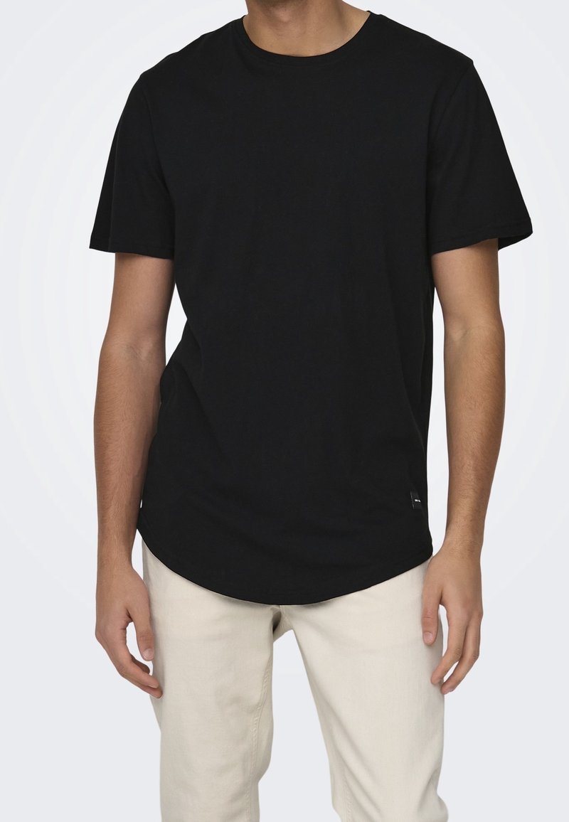 Only & Sons T-shirts basic - black