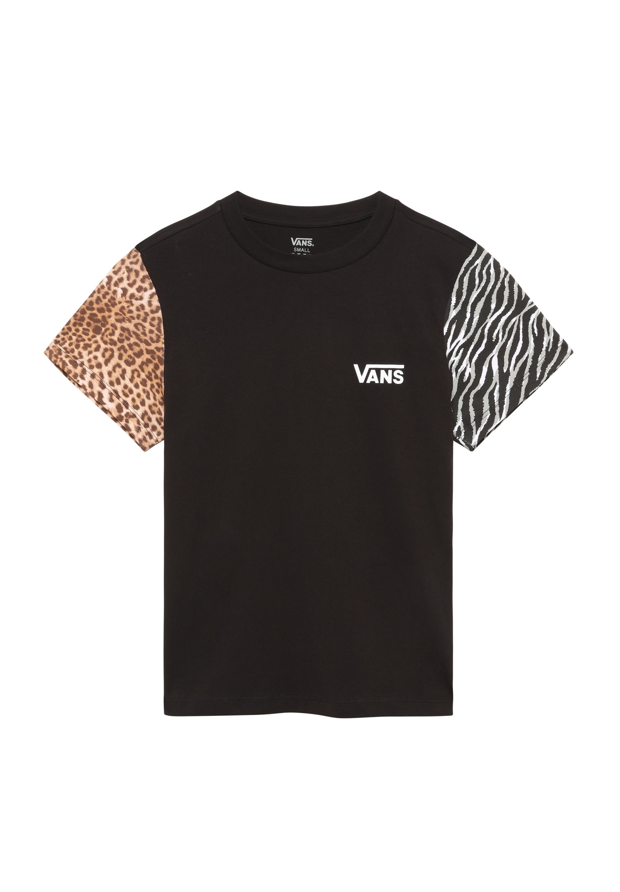 leopard print vans t shirt