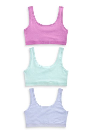 Next 3 PACK CROP - Top - pink purple