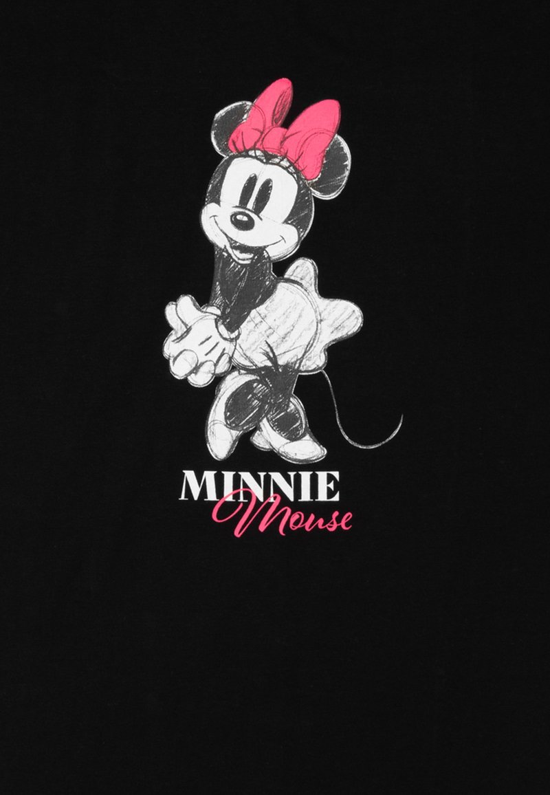 Disney MINNIE MOUSE - LANGARM - Nightie - schwarz/black