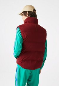 Lacoste Weste - bordeaux - Zalando.de