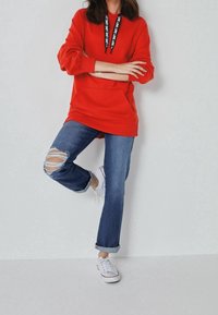 Next Felpa con cappuccio - red