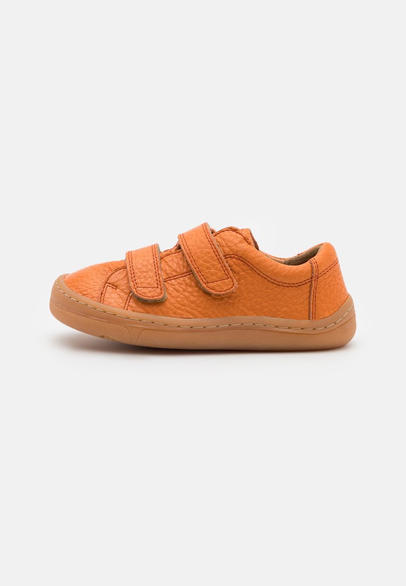 Kinder Klettschuhe | Froddo BAREFOOT UNISEX Klettschuh cognac/orange - QI75724 Kinder Klettschuhe | Froddo BAREFOOT UNISEX Klettschuh cognac/orange - QI75724